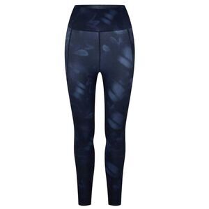 USA Pro Womens/Ladies Core Floral Leggings / Navy